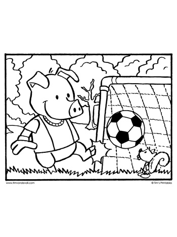 soccer-pig-coloring-page