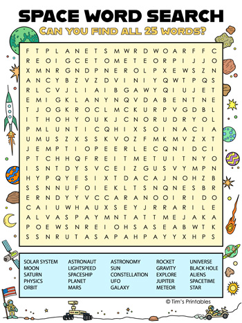 space-word-search