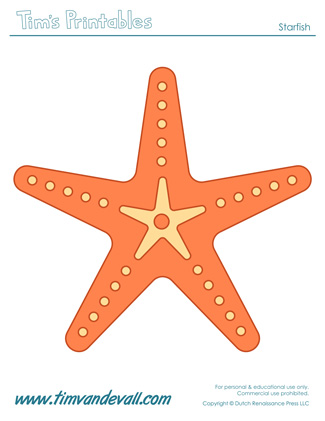 Starfish Template