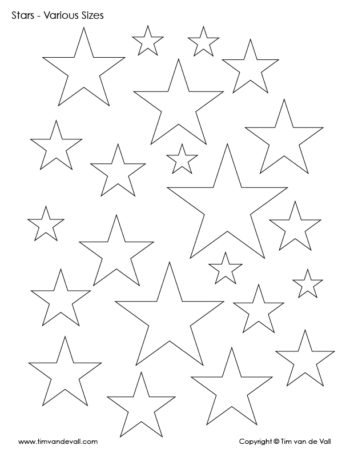 stars to print