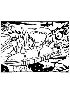 submarine-coloring-page