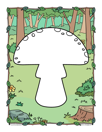 Mushroom Writing Paper - Image 9